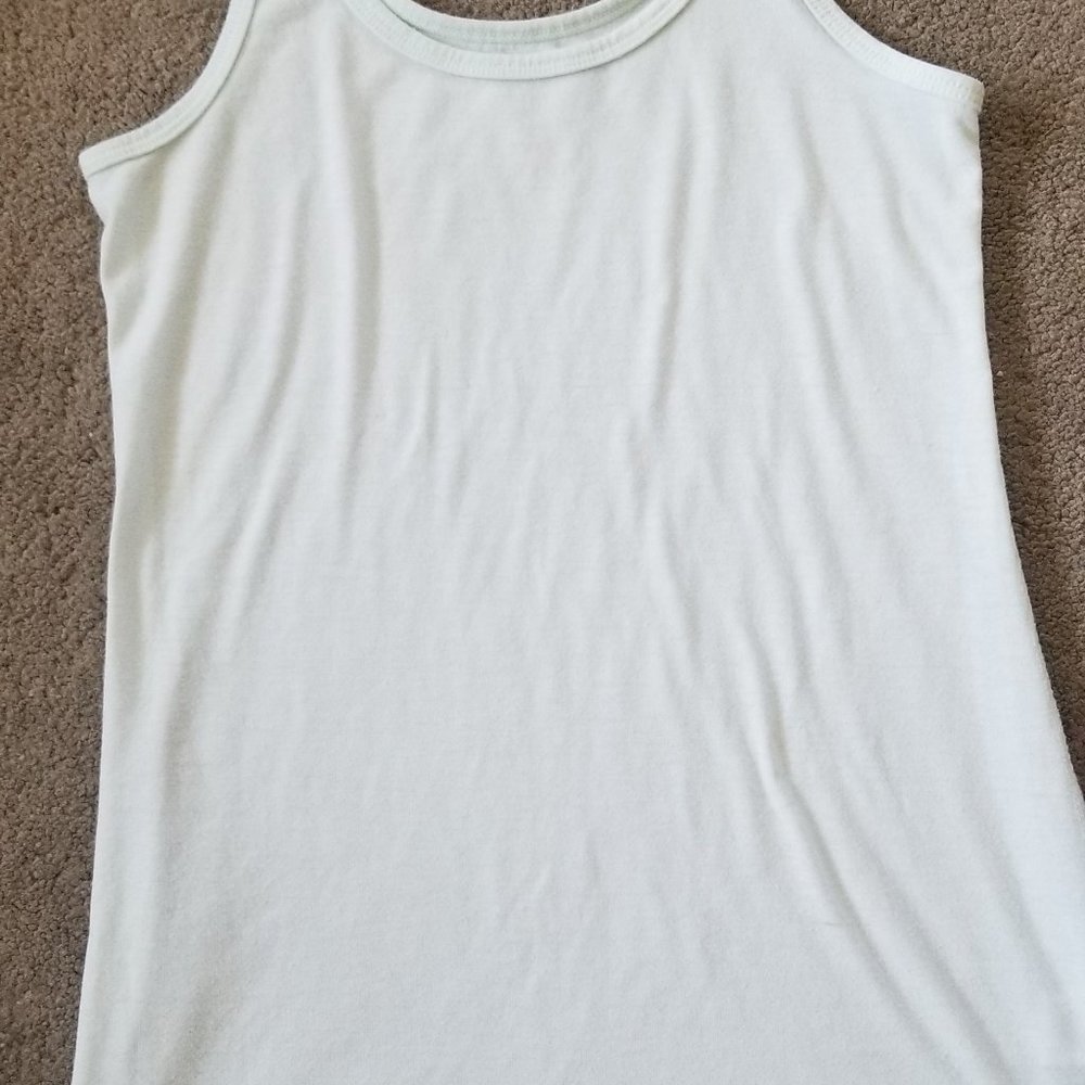 SO Perfect Tank Tunic Length light blue M